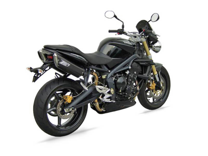 ZARD Racing Slip-On Exhaust '07-'12 Triumph Street Triple 675