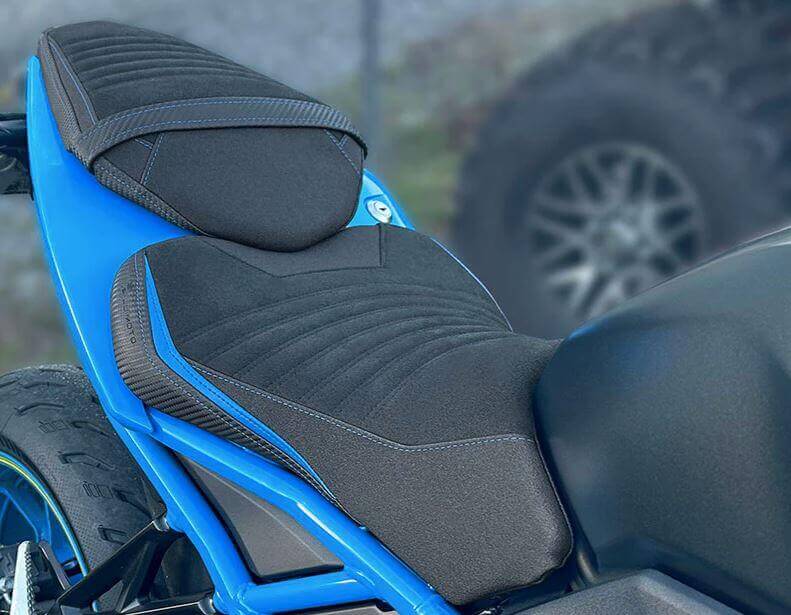 LuiMoto Race Passenger Seat Cover '23-'24 Suzuki GSX-8S/GSX-8R