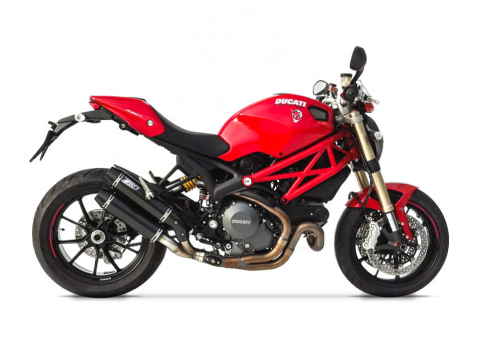 ZARD Racing Slip-On Exhaust '11-'13 Ducati Monster 1100 Evo