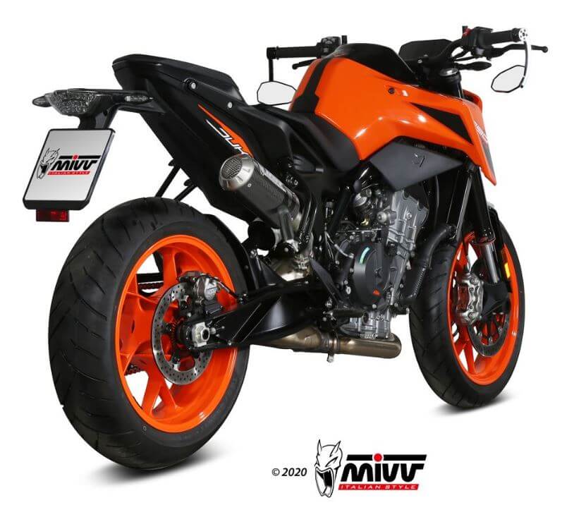 ktm890duke mivv mk3 スリップオンマフラー