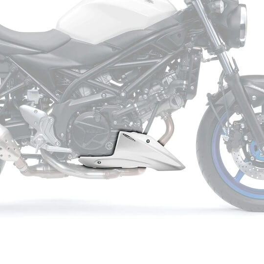 Pyramid Belly Pan Suzuki SV650 '16-'23 | Gloss White