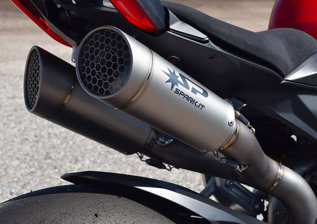 Spark Double Grid-O Titanium Full Exhaust Ducati Panigale V2 / 959