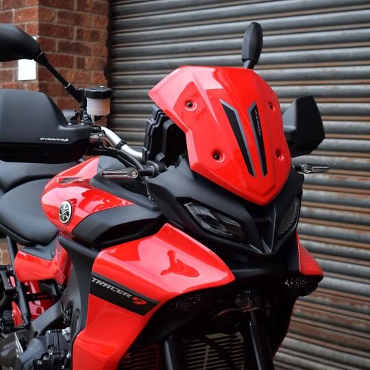 Pyramid Fly Screen Yamaha Tracer 900 GT '18-'20 | Icon Grey