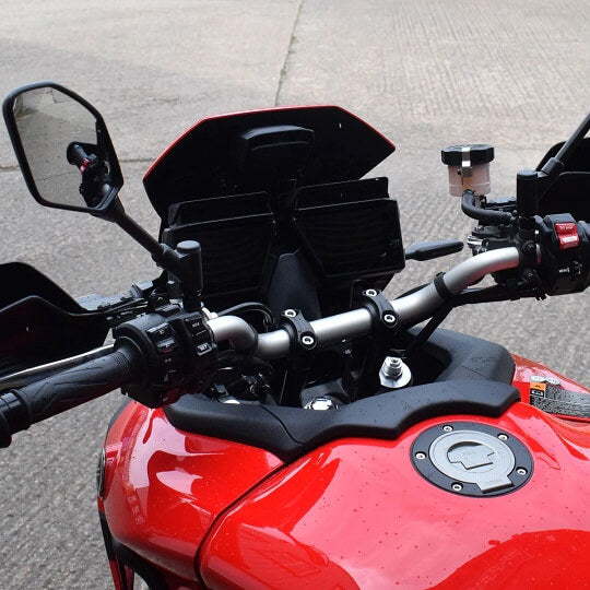 Pyramid Fly Screen Yamaha Tracer 900 GT '18-'20 | Matte Black