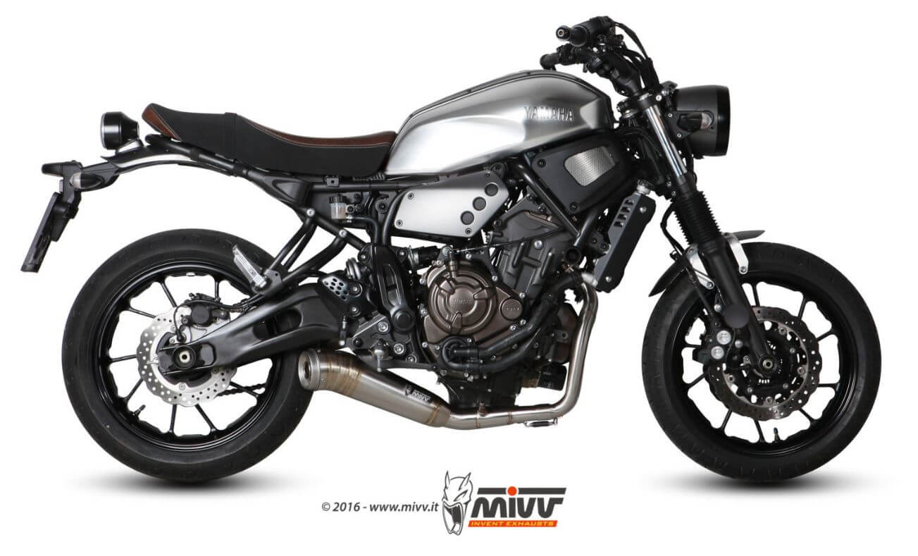 MIVV Ghibli Stainless Steel Full System Exhaust '16-'20 Yamaha XSR 700