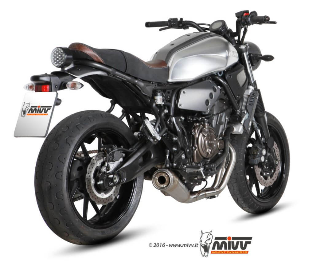 MIVV Ghibli Stainless Steel Full System Exhaust '16-'20 Yamaha XSR 700