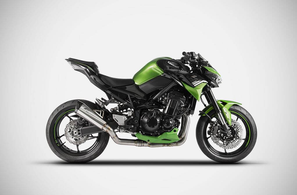 ZARD Racing Stainless Steel 4>2>1 Full Exhaust '20-'23 Kawasaki Z900