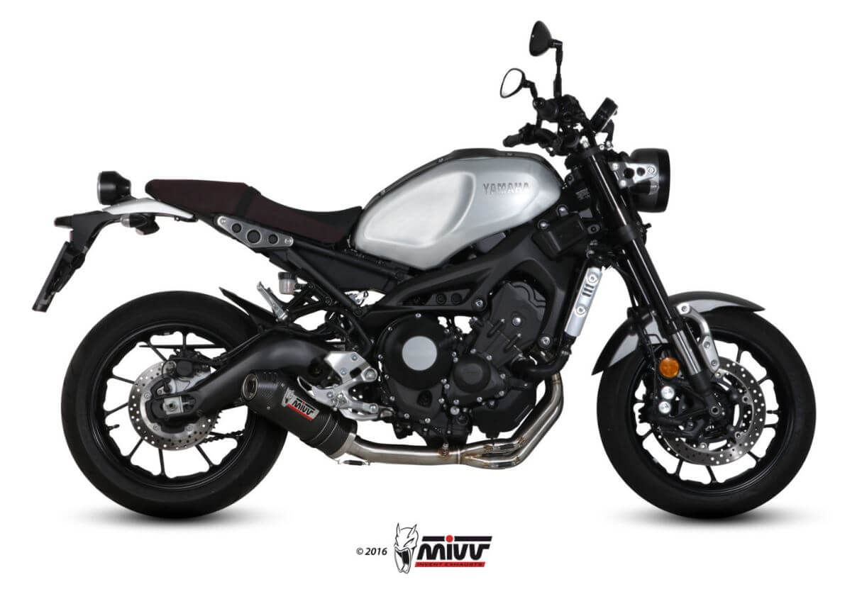 MIVV Oval Carbon Full System Exhaust '16-'20 Yamaha XSR 900