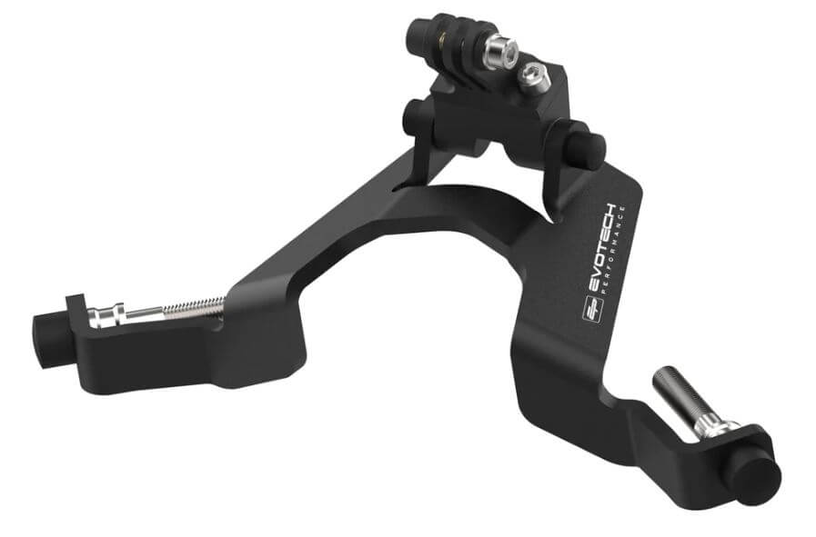 Evotech Performance Action Cam Compatible Sat Nav Mount '23+ Kawasaki Ninja ZX-4R/RR