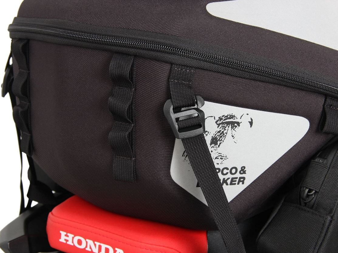 Hepco & Becker Royster Rear Bag Tie Down Version | Black