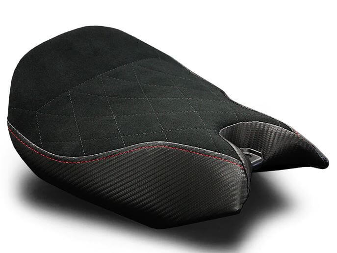 LuiMoto Diamond Comfort Rider Seat Cover '11-'18 Ducati Panigale 899/959/1199/1299