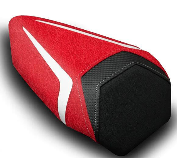 LuiMoto R Edition Comfort Passenger Seat Cover '11-'15 Ducati Panigale 1199