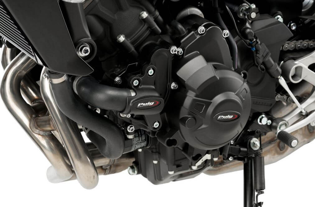 Puig Engine Protective Cover '14-'20 Yamaha FZ-09 / MT-09