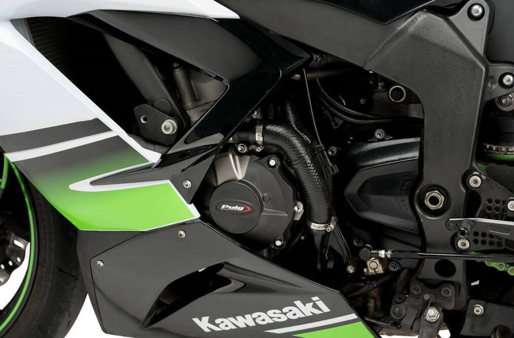 Puig Engine Protective Cover '09-'24 Kawasaki ZX-6R