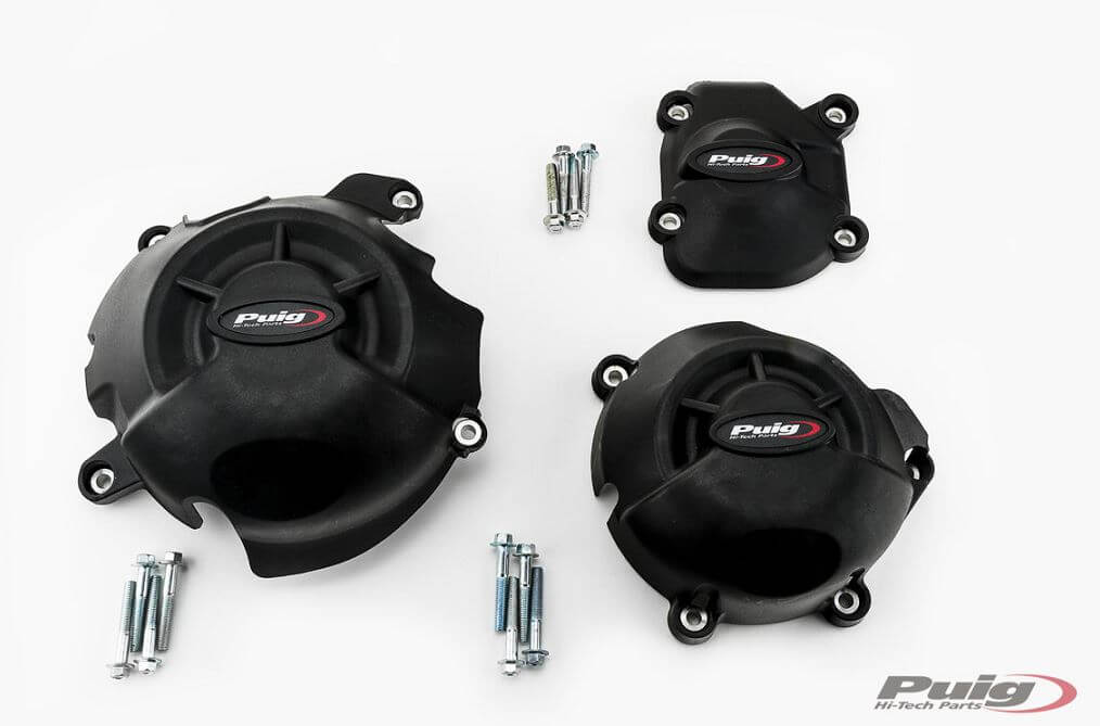 Puig Engine Protective Cover '13-'16 Kawasaki Z800