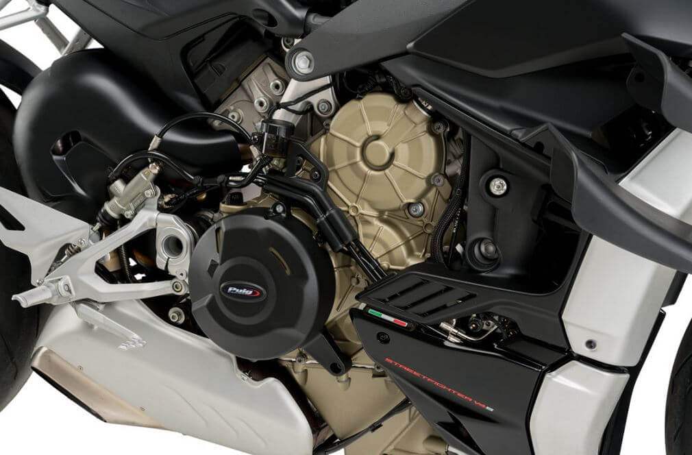 Puig Engine Protective Covers '20-'22 Ducati Streetfighter V4 / S
