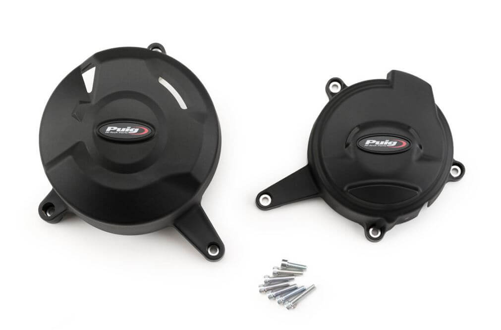 Puig Engine Protective Covers '20-'22 Ducati Streetfighter V4 / S