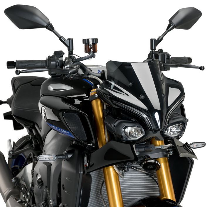 Buy Puig Downforce Naked Frontal Spoilers '21-'23 Yamaha MT-09 / SP