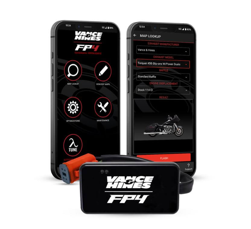 Vance & Hines FP4 ECUモジュール Vance and Hines Fuelpak FP4 ECU Tuner '07-'13 Harley