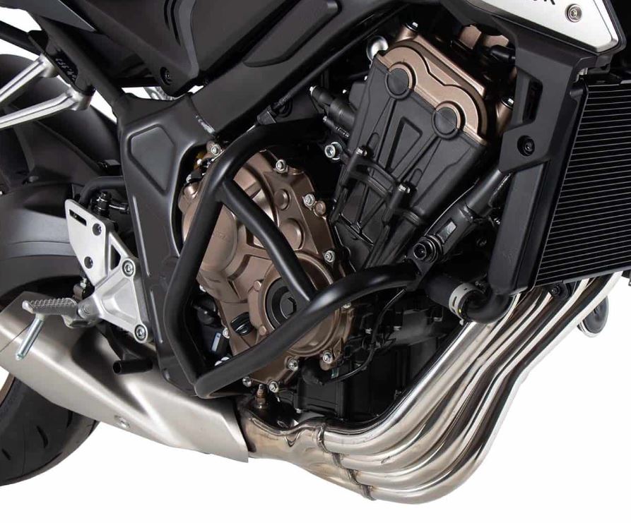 Hepco & Becker Engine Protection Bar "Solid' Black 19-23 Honda CB650R