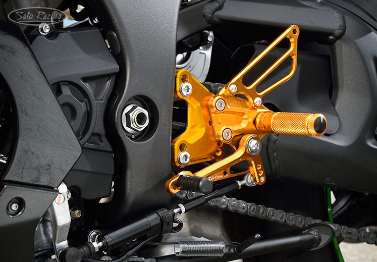 Sato Racing Adjustable Rearsets '21-'22 Kawasaki ZX-10R– Motostarz