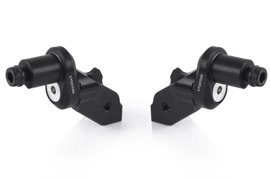 Rizoma Eccentric Rider Peg Adapters 2023 Ducati V4