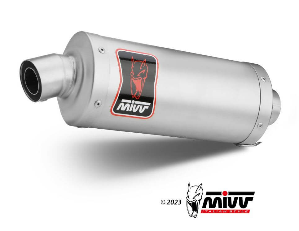 Buy MIVV Dakar Stainless Slip-On Exhaust 19-25 Yamaha Tenere 700