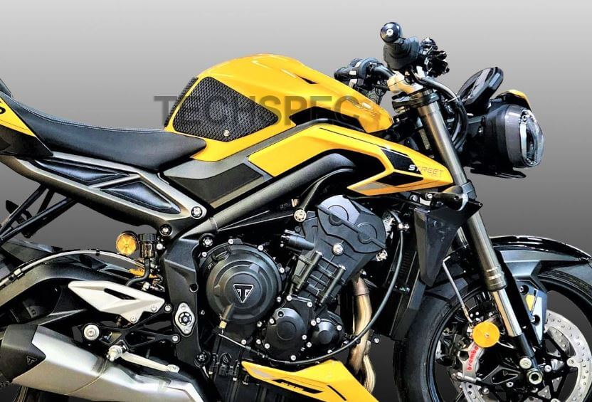 TechSpec SnakeSkin Tank Grip Pads '23+ Triumph Street Triple 765 R/RS