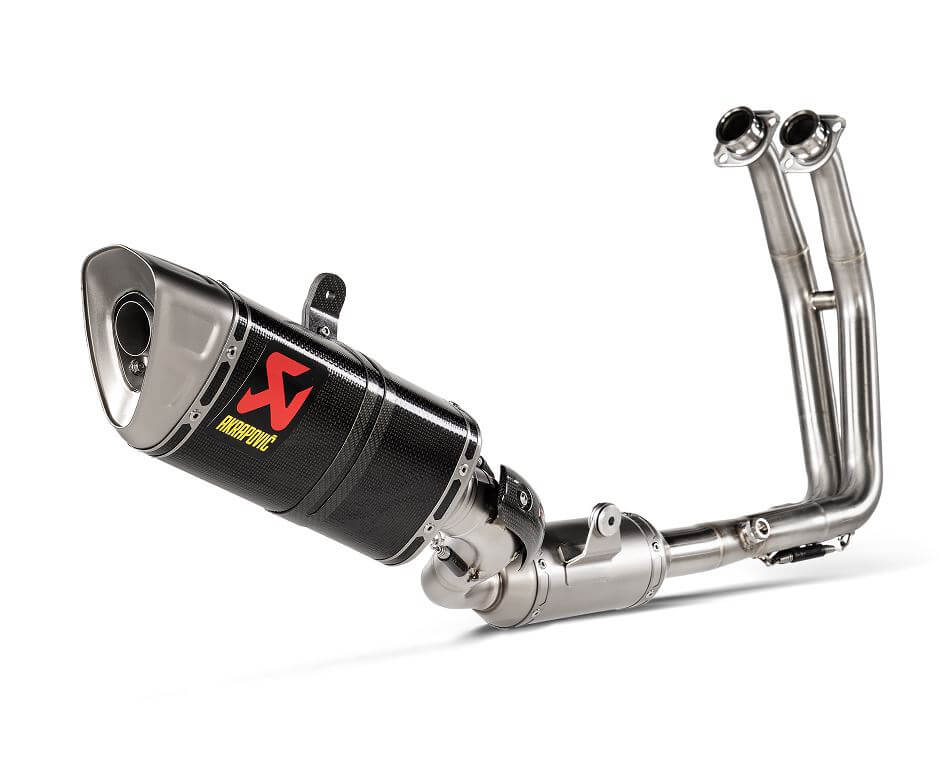 パーツ AKRAPOVIC RACING LINE CARBON GSX 8 Akrapovic Racing Line (Carbon) Full Exhaust '23- Suzuki GSX-8S/GSX-8R