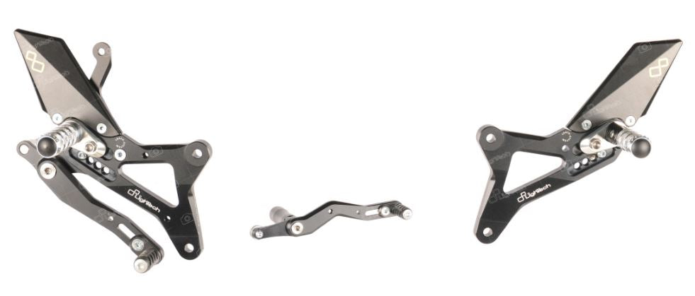 LighTech Track System Rearsets 2009-2014 Yamaha R1 - Motostarz USA