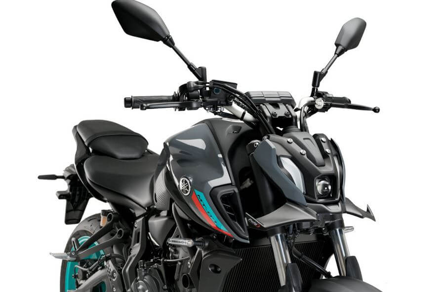 Buy Puig Downforce Naked Frontal Spoilers '21-'23 Yamaha MT-07