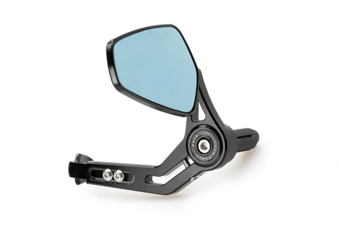 Puig Universal Clutch Lever Protector w/ Rearview Mirror Pro