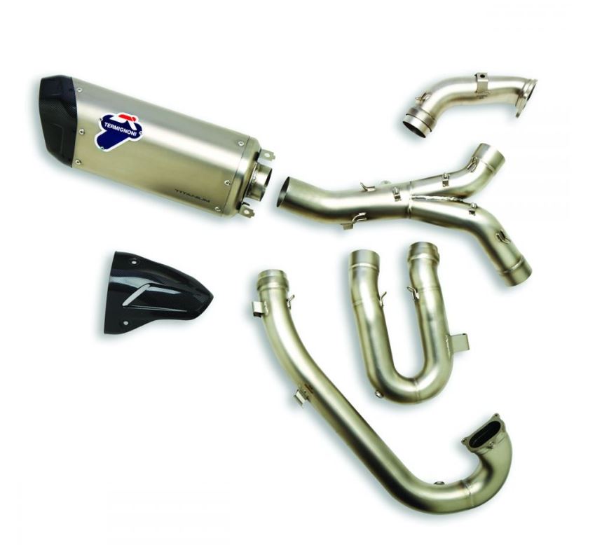 Termignoni Titanium Full Exhaust '19-'23 Ducati Hypermotard 950/SP
