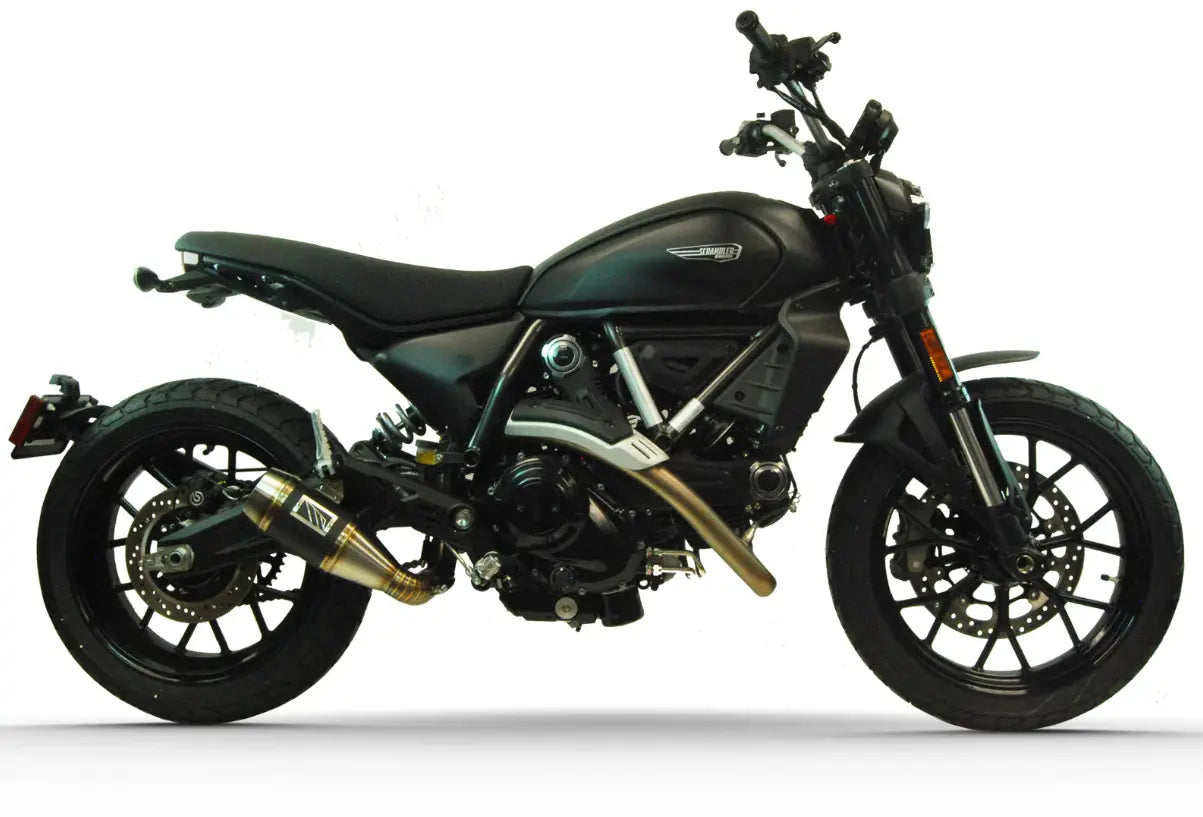 Competition Werkes Slip-On Exhaust 23-26 Ducati Scrambler 800