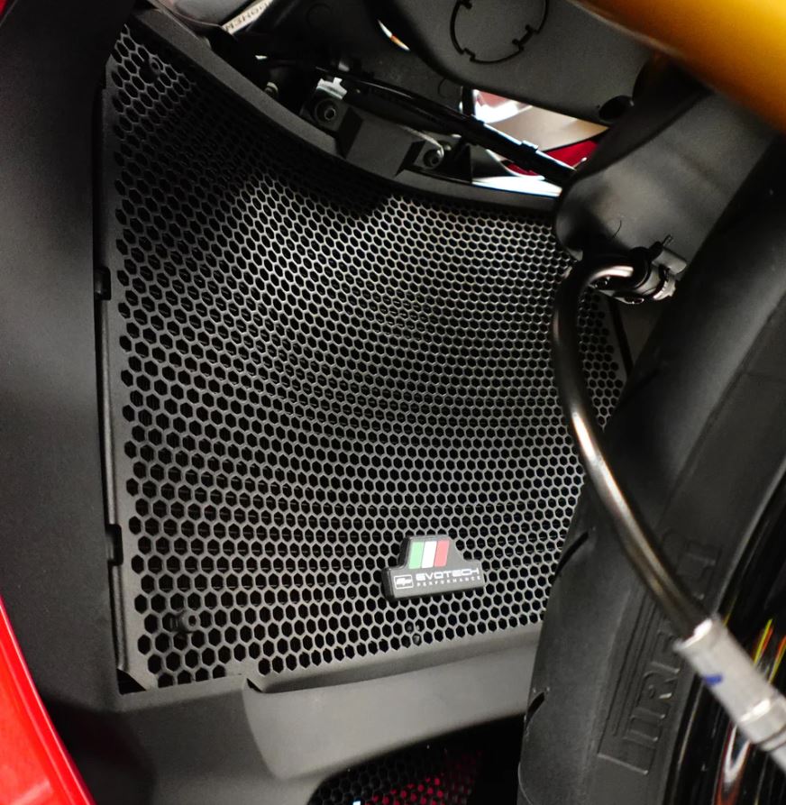 Evotech Performance Radiator Guard 2025 Ducati Panigale V2/S - Motostarz USA