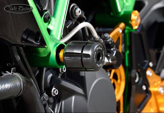 Sato Racing Frame Sliders '20+ Kawasaki Z H2 | Lower Mount
