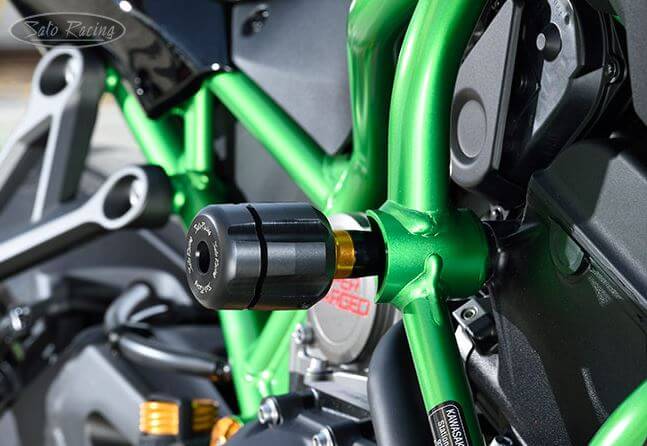 Sato Racing Frame Sliders '20+ Kawasaki Z H2 | Upper