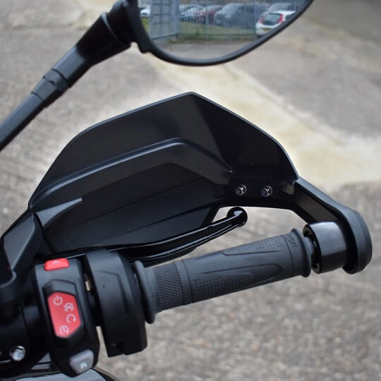 Pyramid Handguard Extensions Triumph Tiger 1200 GT '22-'23 | Black