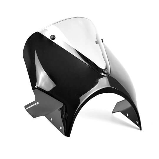 Pyramid Fly Screen Yamaha XSR 900 '22-'23 | Midnight Black