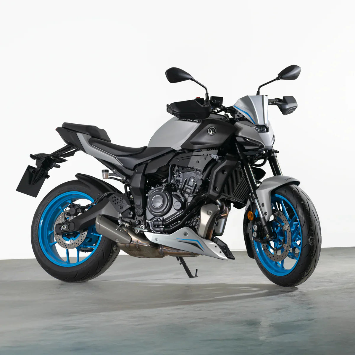 Pyramid Belly Pan 21-25 Yamaha MT-07 | Yamaha Bue | Fit OEM Exhaust Only
