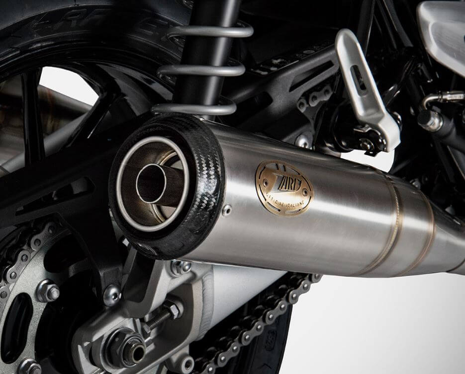 ZARD Conical Slip-On Exhaust 21-24 Triumph Thruxton R/RS, 21-24 Speed Twin 1200