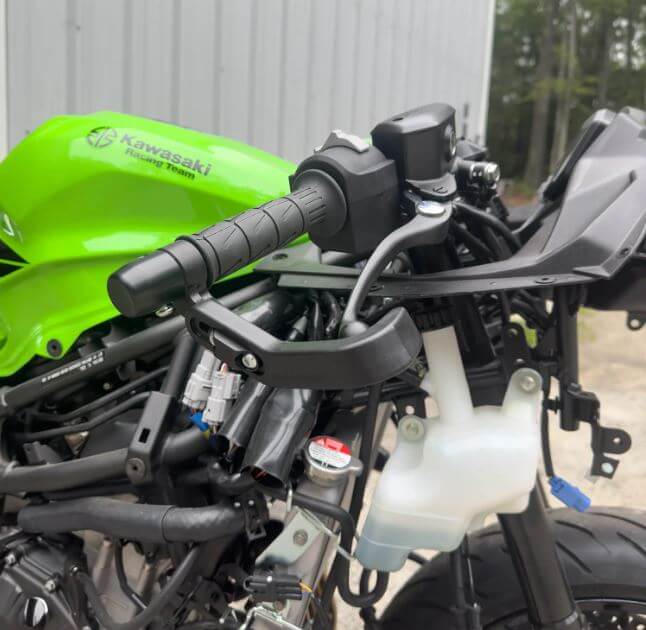 結婚祝い Kit Handlebar Clip-On 45mm Woodcraft '23-'24 ZX-4RR Kawasaki 科学・サイエンス