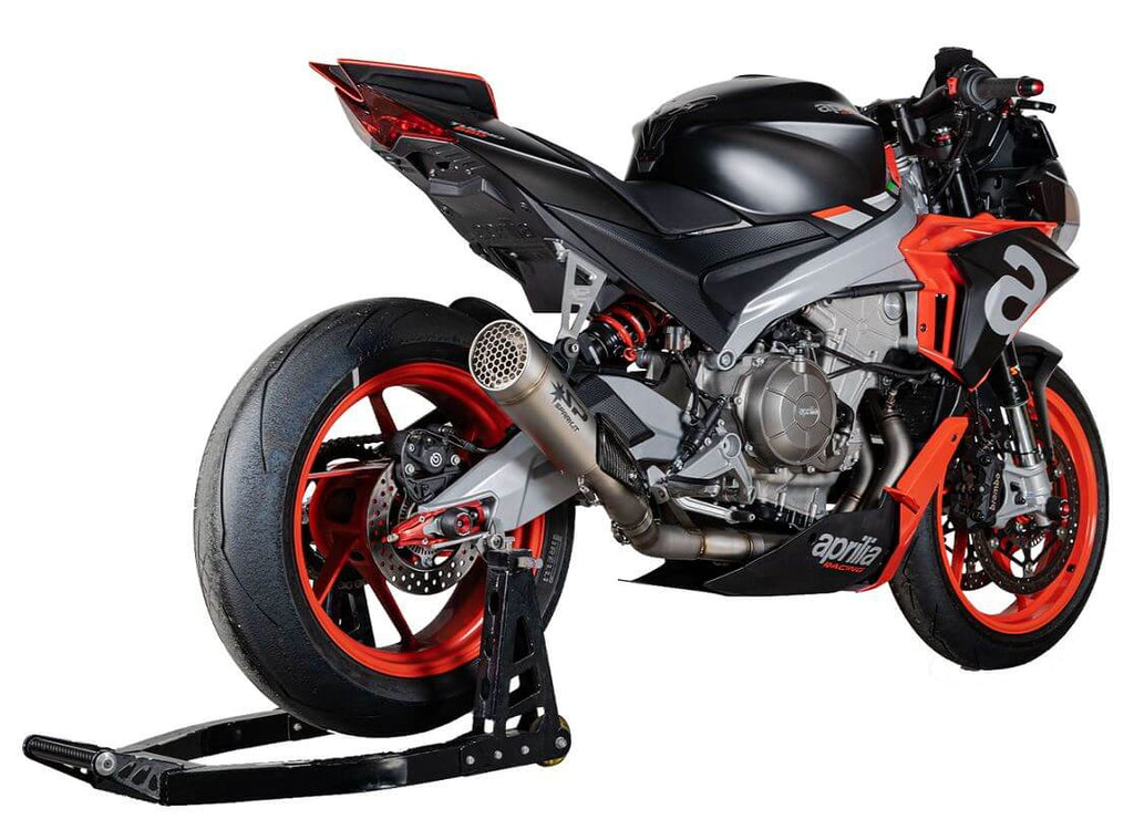 たろ Spark Grid-O Titanium Full Exhaust '21-'23 Aprilia RS 660