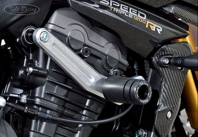 Sato Racing Frame Sliders '22- Triumph Speed Triple 1200 RR/RS