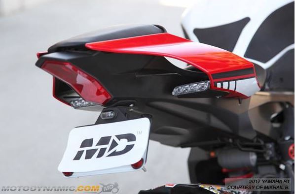 Motodynamic In Vent LED Rear Turn Signals '15-'23 Yamaha R1, '15-'18 R1M