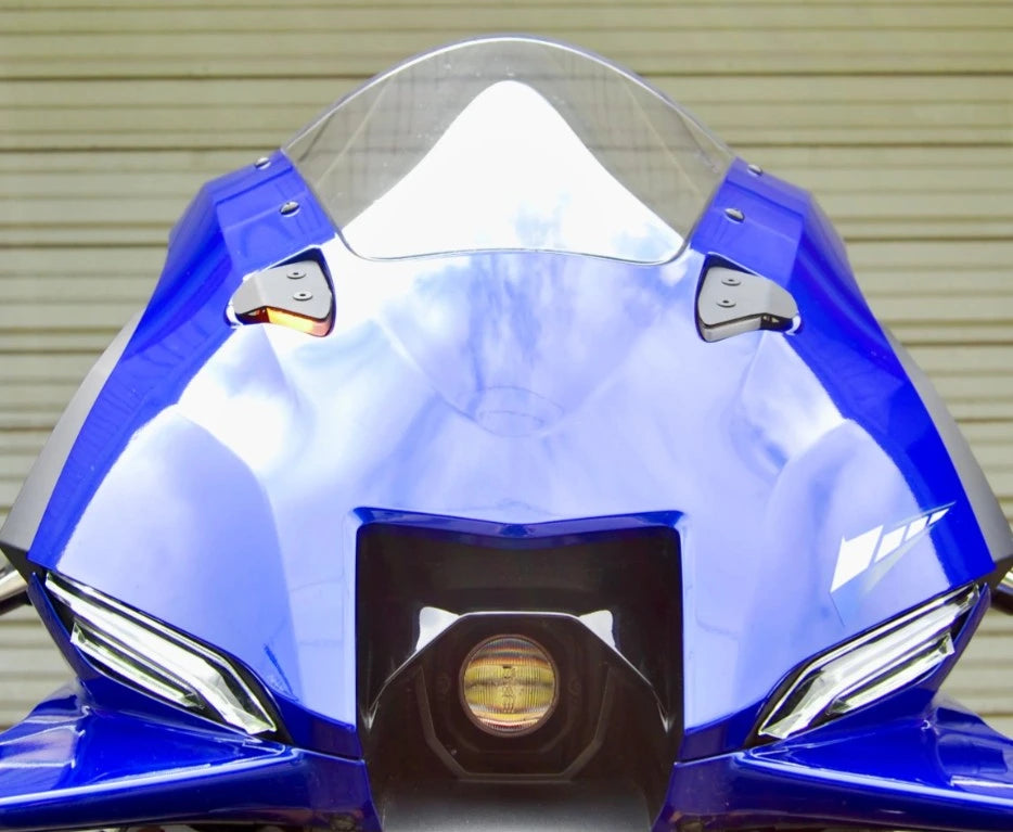 New Rage Cycles Mirror Block Off Turn Signals '25+ Yamaha R9