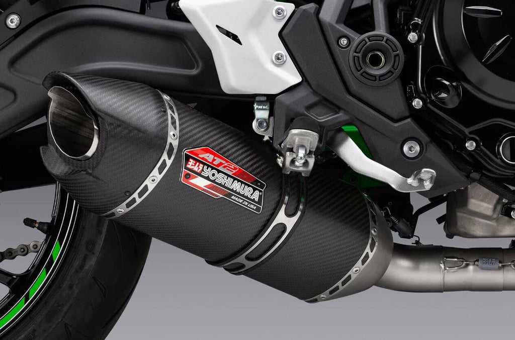 Yoshimura AT2 Alpha Carbon Full Exhaust 