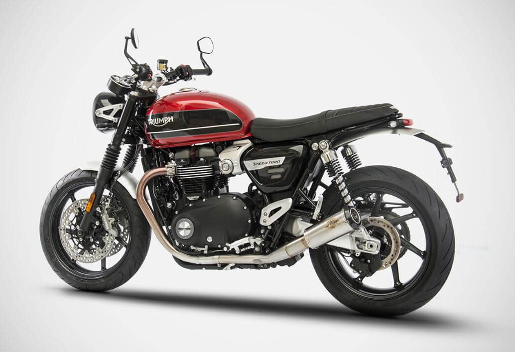 ZARD Stainless Steel SP Full Exhaust 21-23 Triumph Speed Twin 1200, Thruxton R/RS