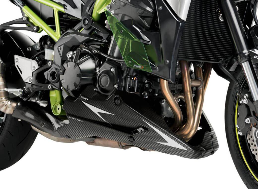 Puig Engine Spoiler / Bellypan '17-'23 Kawasaki Z900/SE