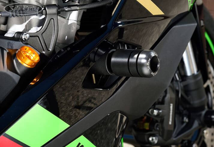 Sato Racing Frame Slider Kit '23- Kawasaki ZX-4RR, '20- ZX-25R/RR
